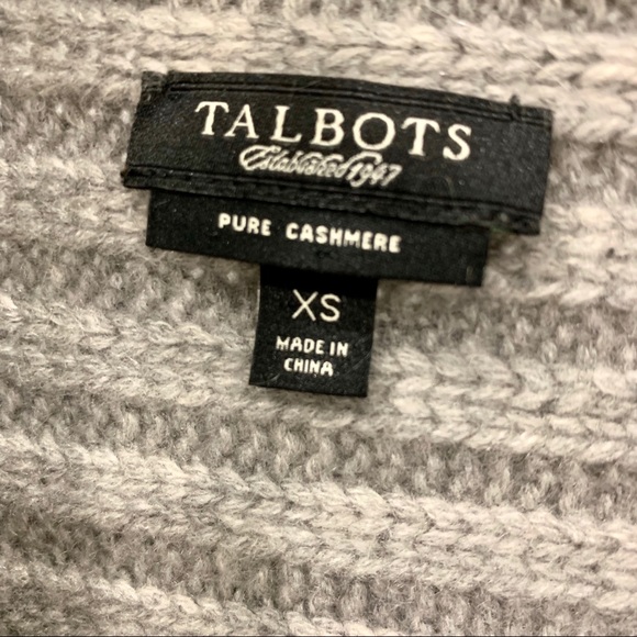Talbots 100% Cashmere Cardigan - Picture 3 of 8